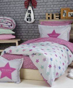 ΣΕΤ ΠΑΠΛΩΜΑΤΟΘΗΚΗ KENTIA KIDS MAW 14 MAKE-A-WISH ΡΟΖ 3TMX 160X240CM ΣΕΤ ΠΑΠΛΩΜΑΤΟΘΗΚΗ KENTIA KIDS MAW 14 MAKE-A-WISH ΡΟΖ 3TMX 160X240CM