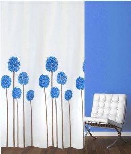 ΚΟΥΡΤΙΝΑ ΜΠΑΝΙΟΥ SAN LORENTZO LAVENDER ΜΠΛΕ 180X180CM ΚΟΥΡΤΙΝΑ ΜΠΑΝΙΟΥ SAN LORENTZO LAVENDER ΜΠΛΕ 180X180CM
