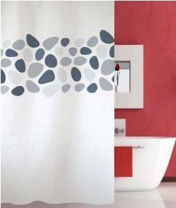 ΚΟΥΡΤΙΝΑ ΜΠΑΝΙΟΥ SAN LORENTZO PEBBLES ΓΚΡΙ 240X180CM ΚΟΥΡΤΙΝΑ ΜΠΑΝΙΟΥ SAN LORENTZO PEBBLES ΓΚΡΙ 240X180CM