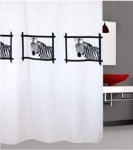 ΚΟΥΡΤΙΝΑ ΜΠΑΝΙΟΥ SAN LORENTZO ZEBRA&#039;S HEAD 180X200CM