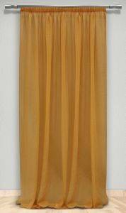 ΚΟΥΡΤΙΝΑ MAISON BLANCHE ΠΟΡΤΟΚΑΛΙ ΒΟΥΑΛ ΤΣΑΛΑΚΩΤΗ ΕΤΟΙΜΗ 145X270CM