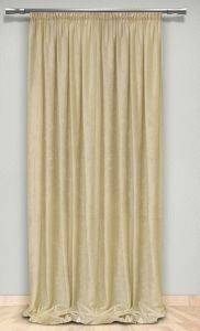 ΚΟΥΡΤΙΝΑ MAISON BLANCHE ΒΕΛΟΥΔΟ ΕΚΡΟΥ ΕΤΟΙΜΗ 145X300CM ΚΟΥΡΤΙΝΑ MAISON BLANCHE ΒΕΛΟΥΔΟ ΕΚΡΟΥ ΕΤΟΙΜΗ 145X300CM