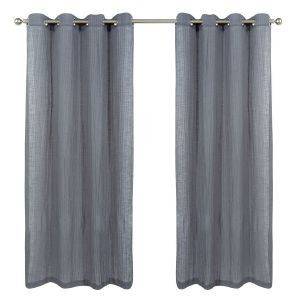 ΚΟΥΡΤΙΝΑ DAS HOME CURTAIN 2134 ΓΚΡΙ 300X280CM ΜΕ ΚΡΙΚΟΥΣ ΚΟΥΡΤΙΝΑ DAS HOME CURTAIN 2134 ΓΚΡΙ 300X280CM ΜΕ ΚΡΙΚΟΥΣ