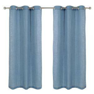 ΚΟΥΡΤΙΝΑ DAS HOME CURTAIN 2136 ΜΠΛΕ 300X280CM ΜΕ ΚΡΙΚΟΥΣ ΚΟΥΡΤΙΝΑ DAS HOME CURTAIN 2136 ΜΠΛΕ 300X280CM ΜΕ ΚΡΙΚΟΥΣ