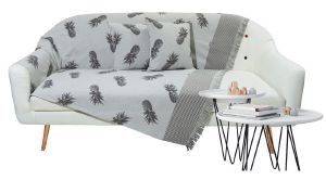 ΡΙΧΤΑΡΙ ΤΕΤΡΑΘΕΣΙΟΥ ΚΑΝΑΠΕ DAS HOME THROWS LINE 097 ΓΚΡΙ 180Χ350CM ΡΙΧΤΑΡΙ ΤΕΤΡΑΘΕΣΙΟΥ ΚΑΝΑΠΕ DAS HOME THROWS LINE 097 ΓΚΡΙ 180Χ350CM
