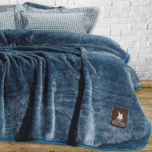ΚΟΥΒΕΡΤΑ POLO ESSENTIAL 2404 ΒΕΛΟΥΤΕ ΜΠΛΕ ΑΚΡΥΛΙΚΟ 220Χ240CM ΚΟΥΒΕΡΤΑ POLO ESSENTIAL 2404 ΒΕΛΟΥΤΕ ΜΠΛΕ ΑΚΡΥΛΙΚΟ 220Χ240CM