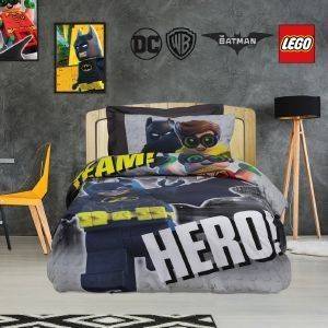 ΧΧΧ ΣΕΤ ΣΕΝΤΟΝΙΑ ΜΟΝΑ DAS HOME LEGO BATMAN ΓΚΡΙ 5004 ΒΑΜΒΑΚΙ 160Χ260CM ΧΧΧ ΣΕΤ ΣΕΝΤΟΝΙΑ ΜΟΝΑ DAS HOME LEGO BATMAN ΓΚΡΙ 5004 ΒΑΜΒΑΚΙ 160Χ260CM