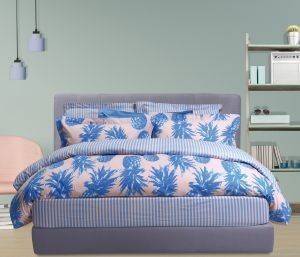 ΣΕΤ ΣΕΝΤΟΝΙΑ ΥΠΕΡΔΙΠΛΑ DAS HOME BEST 4596 ΜΠΛΕ ΡΟΖ ΣΧΕΔΙΟ ΑΝΑΝΑΣ 6TMX 230Χ260CM ΣΕΤ ΣΕΝΤΟΝΙΑ ΥΠΕΡΔΙΠΛΑ DAS HOME BEST 4596 ΜΠΛΕ ΡΟΖ ΣΧΕΔΙΟ ΑΝΑΝΑΣ 6TMX 230Χ260CM