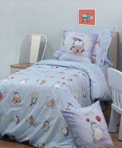 ΣΕΝΤΟΝΙ ΜΟΝΟ KENTIA PENGUIN ΓΑΛΑΖΙΟ 4TMX ΒΑΜΒAKI 170X255CM ΣΕΝΤΟΝΙ ΜΟΝΟ KENTIA PENGUIN ΓΑΛΑΖΙΟ 4TMX ΒΑΜΒAKI 170X255CM