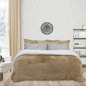 ΚΟΥΒΕΡΤΟΠΑΠΛΩΜΑ DAS HOME 1119 BLANKETS WINTER FLEECE ΚΑΦΕ 220Χ240CM ΚΟΥΒΕΡΤΟΠΑΠΛΩΜΑ DAS HOME 1119 BLANKETS WINTER FLEECE ΚΑΦΕ 220Χ240CM