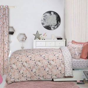 ΣΕΤ ΣΕΝΤΟΝΙΑ ΜΟΝΑ DAS HOME ΒΑΜΒΑΚΕΡΑ 4625 ΡΟΖ 170Χ260CM ΣΕΤ ΣΕΝΤΟΝΙΑ ΜΟΝΑ DAS HOME ΒΑΜΒΑΚΕΡΑ 4625 ΡΟΖ 170Χ260CM