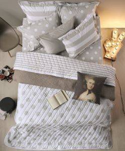 ΚΟΥΒΕΡΛΙ ΜΟΝΟ KENTIA VERSUS MICROFIBER FIONA 26 ΓΚΡΙ ΣΧΕΔΙΟ 160X240CM ΚΟΥΒΕΡΛΙ ΜΟΝΟ KENTIA VERSUS MICROFIBER FIONA 26 ΓΚΡΙ ΣΧΕΔΙΟ 160X240CM