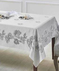 ΤΡΑΠΕΖΟΜΑΝΤΗΛΟ KENTIA JACQUARD LYRA ΛΕΥΚΟ 160Χ310CM ΤΡΑΠΕΖΟΜΑΝΤΗΛΟ KENTIA JACQUARD LYRA ΛΕΥΚΟ 160Χ310CM