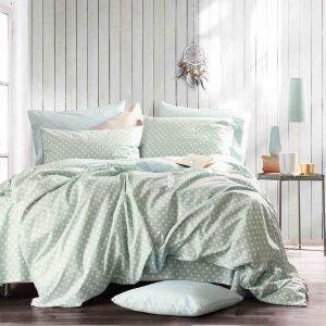 ΣΕΤ ΠΑΠΛΩΜΑΤΟΘΗΚΗ ΥΠΕΡΔΙΠΛΗ RYTHMOS SASSY ΜΕΝΤΑ 220Χ250CM ΣΕΤ ΠΑΠΛΩΜΑΤΟΘΗΚΗ ΥΠΕΡΔΙΠΛΗ RYTHMOS SASSY ΜΕΝΤΑ 220Χ250CM