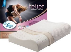 ΜΑΞΙΛΑΡΙ LA LUNA RELIEF MEMORY FOAM ΜΕΤΡΙΟ 40X60X10X8CM ΜΑΞΙΛΑΡΙ LA LUNA RELIEF MEMORY FOAM ΜΕΤΡΙΟ 40X60X10X8CM