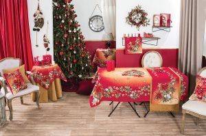 ΤΡΑΠΕΖΟΜΑΝΤΗΛΟ TEORAN PINE KOKKINO 140Χ220CM ΤΡΑΠΕΖΟΜΑΝΤΗΛΟ TEORAN PINE KOKKINO 140Χ220CM