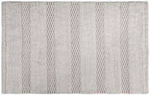 ΤΑΠΕΤΟ ΜΠΑΝΙΟΥ GUY LAROCHE ROCCO SILVER ΒΑΜΒΑΚΕΡΟ 55X85CM ΤΑΠΕΤΟ ΜΠΑΝΙΟΥ GUY LAROCHE ROCCO SILVER ΒΑΜΒΑΚΕΡΟ 55X85CM