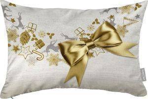 ΜΑΞΙΛΑΡΙ SAINT CLAIR CHRISTMAS CUSHION 4013 ΜΠΕΖ ΧΡΥΣΟ 30X45CM ΜΑΞΙΛΑΡΙ SAINT CLAIR CHRISTMAS CUSHION 4013 ΜΠΕΖ ΧΡΥΣΟ 30X45CM
