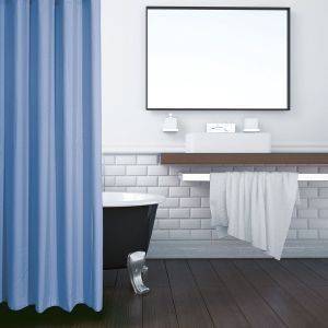 ΚΟΥΡΤΙΝΑ ΜΠΑΝΙΟΥ DAS HOME 1076 ΣΙΕΛ 240X180CM ΚΟΥΡΤΙΝΑ ΜΠΑΝΙΟΥ DAS HOME 1076 ΣΙΕΛ 240X180CM