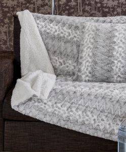 ΚΟΥΒΕΡΤΑ MONH ΚΕΝΤΙΑ STYLISH WARMY 186 ΓΚΡΙ-ΛΕΥΚΟ 160Χ220CM ΚΟΥΒΕΡΤΑ MONH ΚΕΝΤΙΑ STYLISH WARMY 186 ΓΚΡΙ-ΛΕΥΚΟ 160Χ220CM