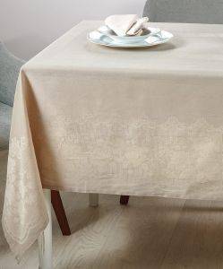 ΤΡΑΠΕΖΟΜΑΝΤΗΛΟ KENTIA FANTINE 26 ΜΠΕΖ 40% ΒΑΜΒΑΚΙ 60%POLYESTER 180GR 160X270CM ΤΡΑΠΕΖΟΜΑΝΤΗΛΟ KENTIA FANTINE 26 ΜΠΕΖ 40% ΒΑΜΒΑΚΙ 60%POLYESTER 180GR 160X270CM