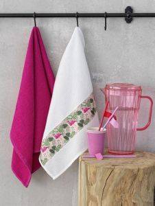 ΠΕΤΣΕΤΕΣ ΚΟΥΖΙΝΑΣ ΠΑΛΑΜΑΙΚΗ TERRY & PIQUE ROSA 2ΤΜΧ 50Χ70CM ΠΕΤΣΕΤΕΣ ΚΟΥΖΙΝΑΣ ΠΑΛΑΜΑΙΚΗ TERRY & PIQUE ROSA 2ΤΜΧ 50Χ70CM