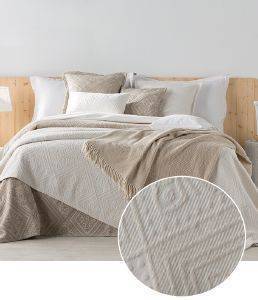 ΚΟΥΒΕΡΤΑ ΥΠΕΡΔΙΠΛΗ NAF NAF BRIANCE ΠΙΚΕ 01 ΕΚΡΟΥ 230Χ270CM ΚΟΥΒΕΡΤΑ ΥΠΕΡΔΙΠΛΗ NAF NAF BRIANCE ΠΙΚΕ 01 ΕΚΡΟΥ 230Χ270CM