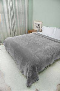 ΚΟΥΒΕΡΤΑ MONH NAF NAF CASUAL POLYESTER GREY 51 160Χ240CM ΚΟΥΒΕΡΤΑ MONH NAF NAF CASUAL POLYESTER GREY 51 160Χ240CM
