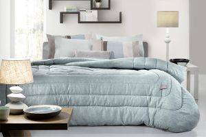 ΠΑΠΛΩΜΑ ΥΠΕΡΔΙΠΛΟ GUY LAROCHE MELIA SUEDE MIST 220X240CM ΠΑΠΛΩΜΑ ΥΠΕΡΔΙΠΛΟ GUY LAROCHE MELIA SUEDE MIST 220X240CM