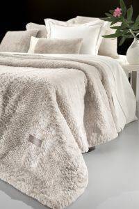 ΚΟΥΒΕΡΤΑ ΥΠΕΡΔΙΠΛΗ GUY LAROCHE CRUSTY IVORY 220X240CM ΚΟΥΒΕΡΤΑ ΥΠΕΡΔΙΠΛΗ GUY LAROCHE CRUSTY IVORY 220X240CM