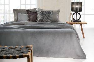 ΚΟΥΒΕΡΤΑ ΥΠΕΡΔΙΠΛΗ GUY LAROCHE SMOOTH GREY 220X240CM ΚΟΥΒΕΡΤΑ ΥΠΕΡΔΙΠΛΗ GUY LAROCHE SMOOTH GREY 220X240CM