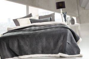   GUY LAROCHE VELLUTO  ANTHRACITE 160X220CM