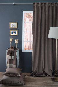 ΚΟΥΡΤΙΝΑ TEORAN VELVET 03 ΚΑΦΕ 140X260CM ΚΟΥΡΤΙΝΑ TEORAN VELVET 03 ΚΑΦΕ 140X260CM