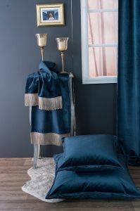 ΤΡΑΒΕΡΣΑ TEORAN VELVET 04 ΜΠΛΕ 40X160CM ΤΡΑΒΕΡΣΑ TEORAN VELVET 04 ΜΠΛΕ 40X160CM
