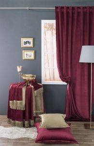 ΚΟΥΡΤΙΝΑ TEORAN VELVET 10 ΚΟΚΚΙΝΟ 140X260CM ΚΟΥΡΤΙΝΑ TEORAN VELVET 10 ΚΟΚΚΙΝΟ 140X260CM