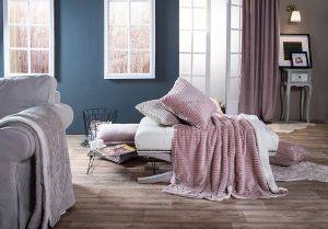 ΡΙΧΤΑΡΙ TEORAN POP STRIPE 12 ΡΟΖ 130X160CM ΡΙΧΤΑΡΙ TEORAN POP STRIPE 12 ΡΟΖ 130X160CM