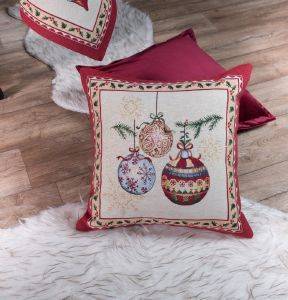 ΔΙΑΚΟΣΜΗΤΙΚΗ ΜΑΞΙΛΑΡΟΘΗKΗ TEORAN NOEL KOKKINO 45X45CM ΔΙΑΚΟΣΜΗΤΙΚΗ ΜΑΞΙΛΑΡΟΘΗKΗ TEORAN NOEL KOKKINO 45X45CM