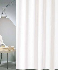 ΚΟΥΡΤΙΝΑ ΜΠΑΝΙΟΥ SAN LORENTZO SOLID ΛΕΥΚΗ 180X220CM ΚΟΥΡΤΙΝΑ ΜΠΑΝΙΟΥ SAN LORENTZO SOLID ΛΕΥΚΗ 180X220CM
