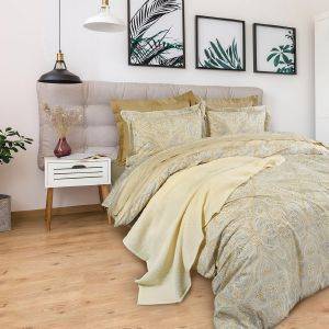 ΣΕΝΤΟΝΙΑ ΥΠΕΡΔΙΠΛΑ DAS HOME PRESTIGE 1624 ΚΙΤΡΙΝΟ-ΜΠΕΖ 230Χ260CM ΣΕΝΤΟΝΙΑ ΥΠΕΡΔΙΠΛΑ DAS HOME PRESTIGE 1624 ΚΙΤΡΙΝΟ-ΜΠΕΖ 230Χ260CM
