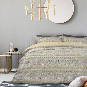 ΣΕΝΤΟΝΙΑ ΥΠΕΡΔΙΠΛΑ DAS HOME BEST 4712 ΓΚΡΙ-ΩΧΡΑ 230Χ260CM ΣΕΝΤΟΝΙΑ ΥΠΕΡΔΙΠΛΑ DAS HOME BEST 4712 ΓΚΡΙ-ΩΧΡΑ 230Χ260CM