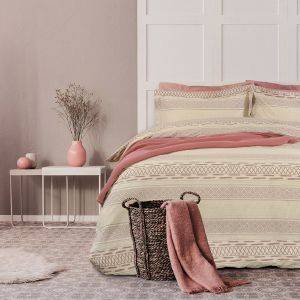 �������� KING SIZE DAS HOME HAPPY 9474 NUDE-���� 260X280CM