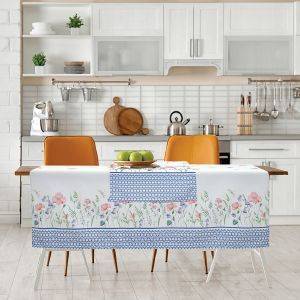 ΤΡΑΠΕΖΟΜΑΝΤΗΛΟ DAS HOME 0597 ΛΕΥΚΟ-ΜΠΛΕ-ΡΟΖ 140Χ180CM ΤΡΑΠΕΖΟΜΑΝΤΗΛΟ DAS HOME 0597 ΛΕΥΚΟ-ΜΠΛΕ-ΡΟΖ 140Χ180CM