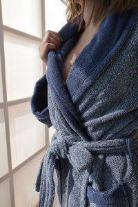 ΜΠΟΥΡΝΟΥΖΙ PALAMAIKI HOME BATHROBE COLLECTION BELAGIO ΜΠΛΕ ΜΠΟΥΡΝΟΥΖΙ PALAMAIKI HOME BATHROBE COLLECTION BELAGIO ΜΠΛΕ