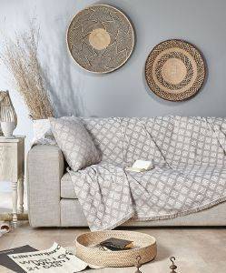 ΡΙΧΤΑΡΙ ΠΟΛΥΘΡΟΝΑΣ KENTIA LOFT TOP 12 ΜΠΕΖ 170X180CM ΡΙΧΤΑΡΙ ΠΟΛΥΘΡΟΝΑΣ KENTIA LOFT TOP 12 ΜΠΕΖ 170X180CM