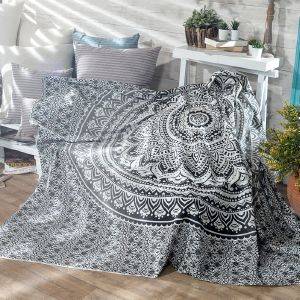 ΡΙΧΤΑΡΙ TEORAN BOHO 06 ΜΑΥΡΟ 210X230CM ΡΙΧΤΑΡΙ TEORAN BOHO 06 ΜΑΥΡΟ 210X230CM