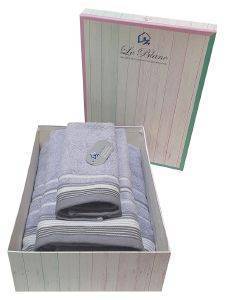   LEBLANC SATIN STRIPE LEVANDA 3