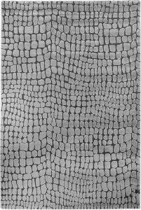 ���� GUY LAROCHE MAMBA CARBON 100% SILK POLYESTER 160X230CM