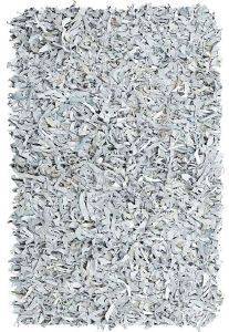   LEATHER RUGS SHAGGY 210414/16 GREY  70X130CM