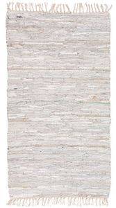   LEATHER RUGS SOLID 130227/02 LIGHT GREY  70X130CM