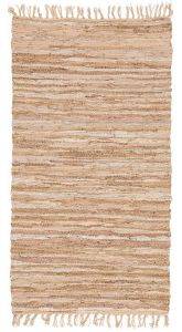 ΠΕΡΣΙΚΑ ΧΑΛΙ ΠΕΡΣΙΚΑ LEATHER RUGS SOLID 130227/02E CAMEL 70X130CM